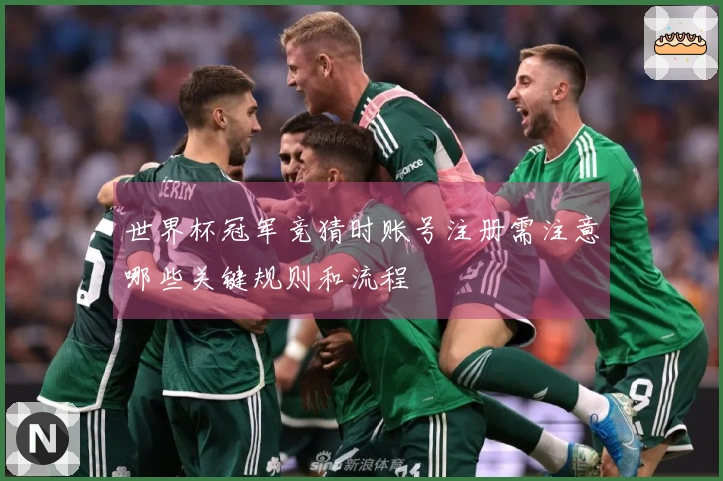 世界杯冠军竞猜时账号注册需注意哪些关键规则和流程