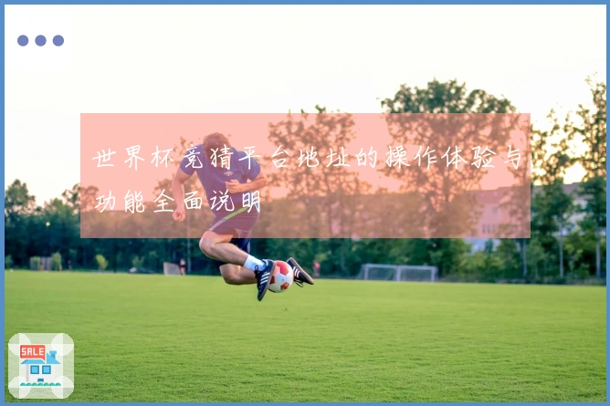 世界杯竞猜平台地址的操作体验与功能全面说明