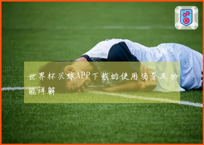 世界杯买球APP下载的使用场景及功能详解